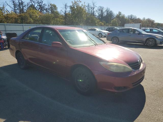 4T1BE32K34U271249 - 2004 TOYOTA CAMRY LE RED photo 4