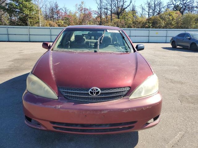 4T1BE32K34U271249 - 2004 TOYOTA CAMRY LE RED photo 5
