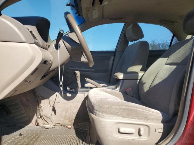 4T1BE32K34U271249 - 2004 TOYOTA CAMRY LE RED photo 7