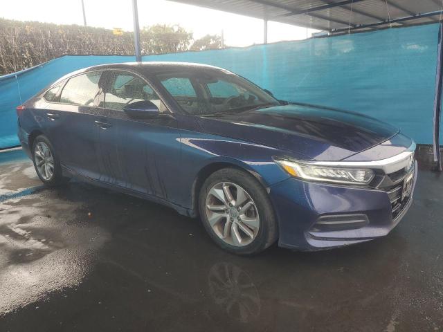 1HGCV1F14JA120868 - 2018 HONDA ACCORD LX BLUE photo 4