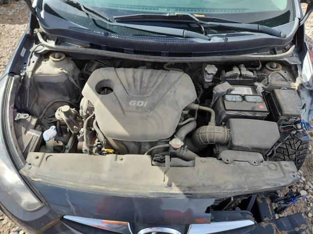 KMHCU5AE2CU015178 - 2012 HYUNDAI ACCENT GLS ნაცრისფერი ფოტო 11