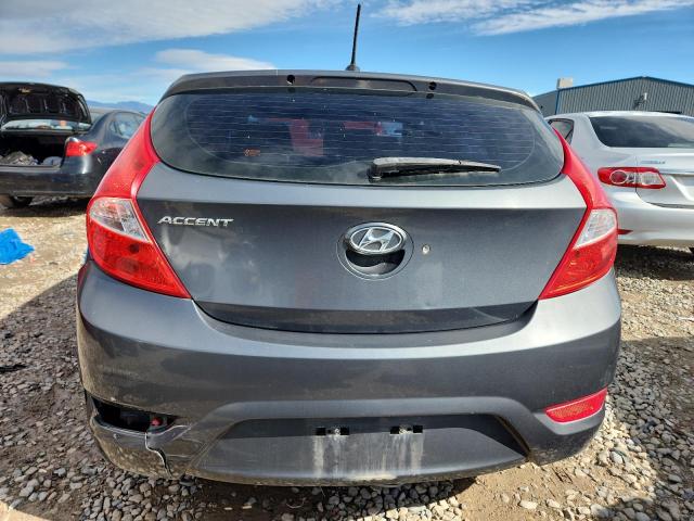 KMHCU5AE2CU015178 - 2012 HYUNDAI ACCENT GLS ნაცრისფერი ფოტო 6