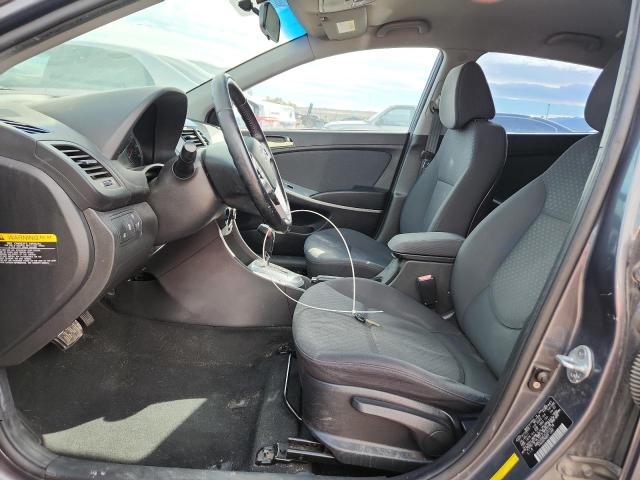 KMHCU5AE2CU015178 - 2012 HYUNDAI ACCENT GLS ნაცრისფერი ფოტო 7