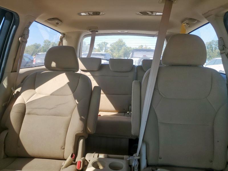 5FNRL3H4XAB077467 - 2010 HONDA ODYSSEY EX WHITE photo 10