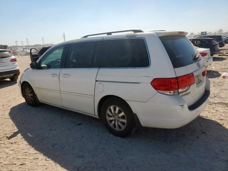 5FNRL3H4XAB077467 - 2010 HONDA ODYSSEY EX WHITE photo 2