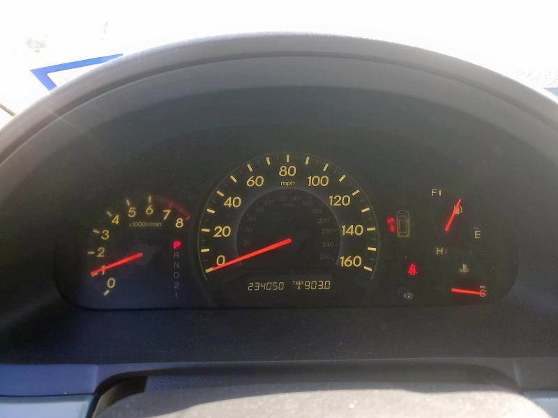 5FNRL3H4XAB077467 - 2010 HONDA ODYSSEY EX WHITE photo 9