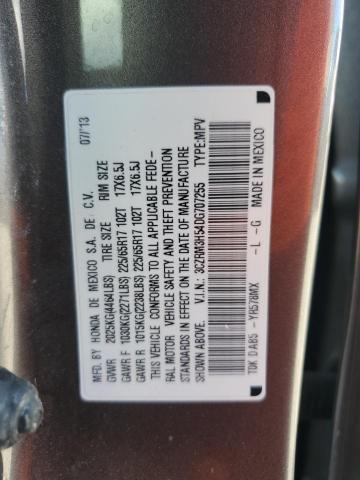 3CZRM3H54DG707255 - 2013 HONDA CR-V EX TAN photo 13