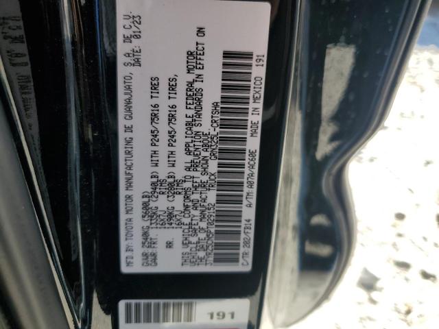 3TYRZ5CN5PT029152 - 2023 TOYOTA TACOMA ACCESS CAB Черный фото 12