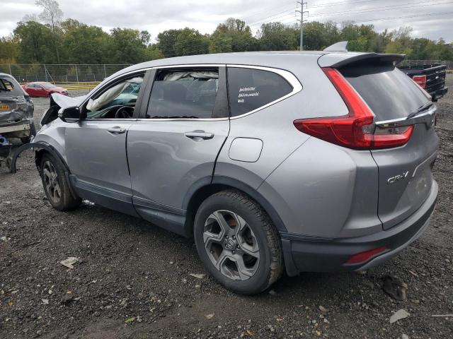 5J6RW2H55KL009712 - 2019 HONDA CR-V EX SILVER photo 2