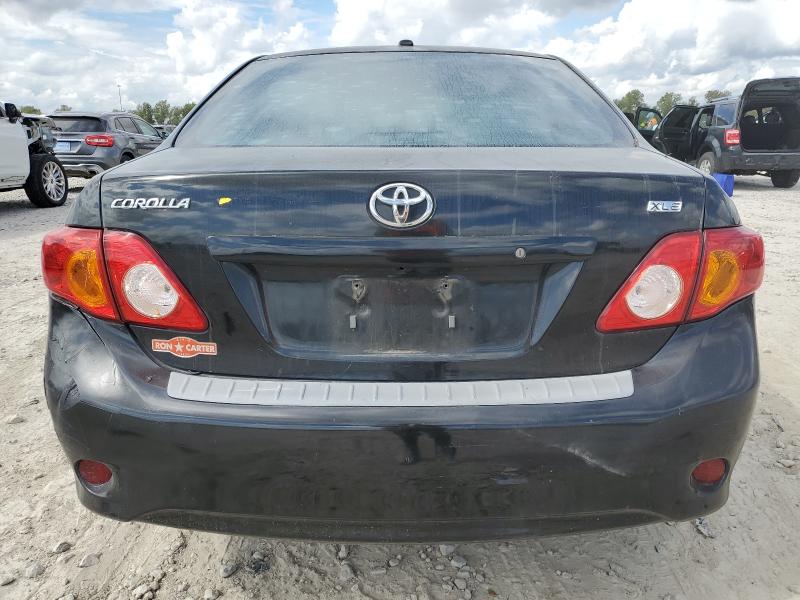 1NXBU40E59Z005003 - 2009 TOYOTA COROLLA BASE BLACK photo 6