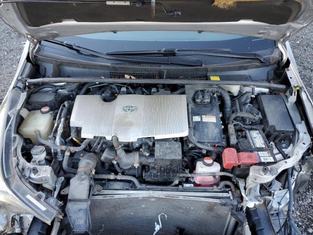 JTDKARFU1G3017967 - 2016 TOYOTA PRIUS SILVER photo 11
