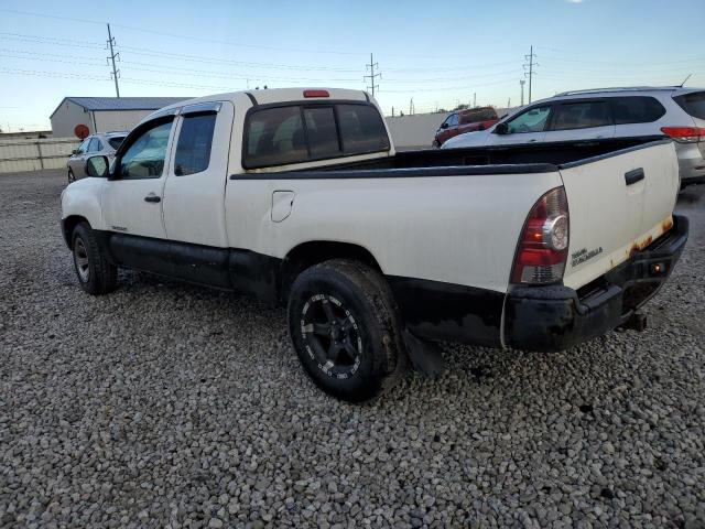 5TETX22N17Z342807 - 2007 TOYOTA TACOMA ACCESS CAB WHITE photo 2