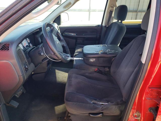 1D7HA18N25S228380 - 2005 DODGE RAM 1500 ST RED photo 7
