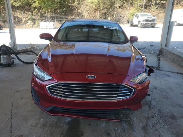 3FA6P0LU9KR225305 - 2019 FORD FUSION SE Қызыл фото 5