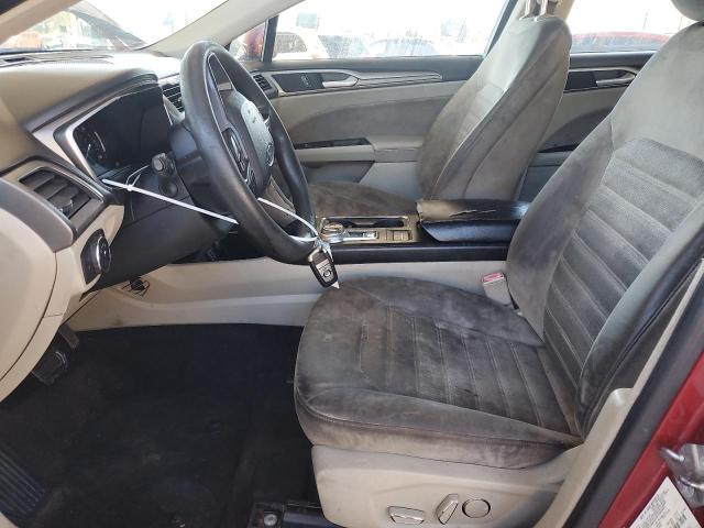 3FA6P0LU9KR225305 - 2019 FORD FUSION SE Қызыл фото 7