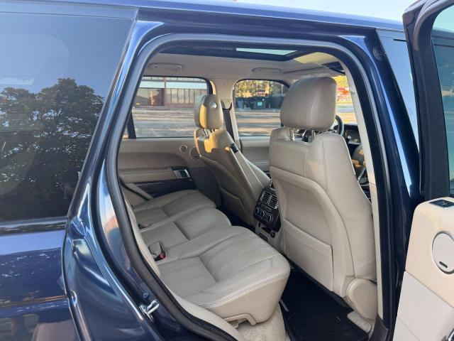 SALGS2VF5GA263311 - 2016 LAND ROVER RANGE ROVE HSE BLUE photo 6