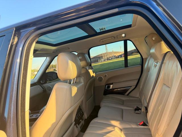 SALGS2VF5GA263311 - 2016 LAND ROVER RANGE ROVE HSE BLUE photo 9