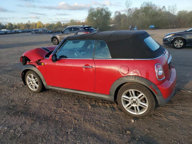 WMWZN3C5XCT133950 - 2012 MINI COOPER RED photo 2
