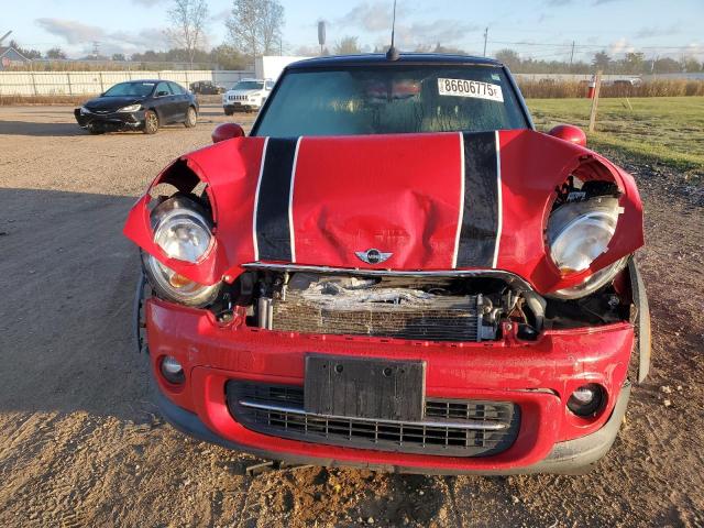WMWZN3C5XCT133950 - 2012 MINI COOPER RED photo 5