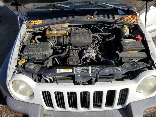 1J4GL48K52W318676 - 2002 JEEP LIBERTY SPORT WHITE photo 12