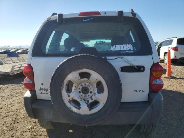 1J4GL48K52W318676 - 2002 JEEP LIBERTY SPORT WHITE photo 6