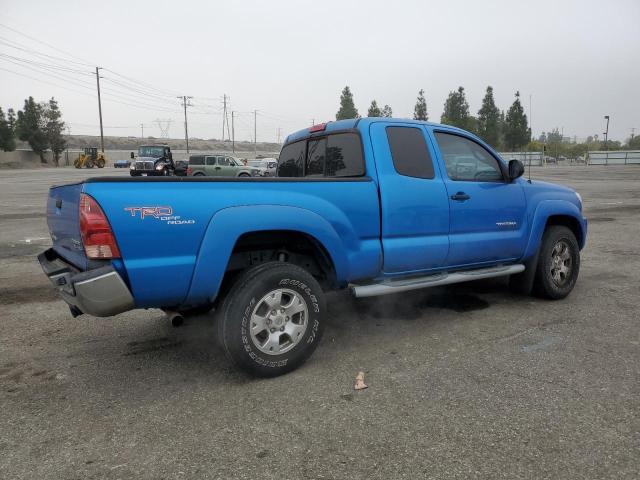 5TETU62N26Z313427 - 2006 TOYOTA TACOMA PRERUNNER ACCESS CAB BLUE photo 3