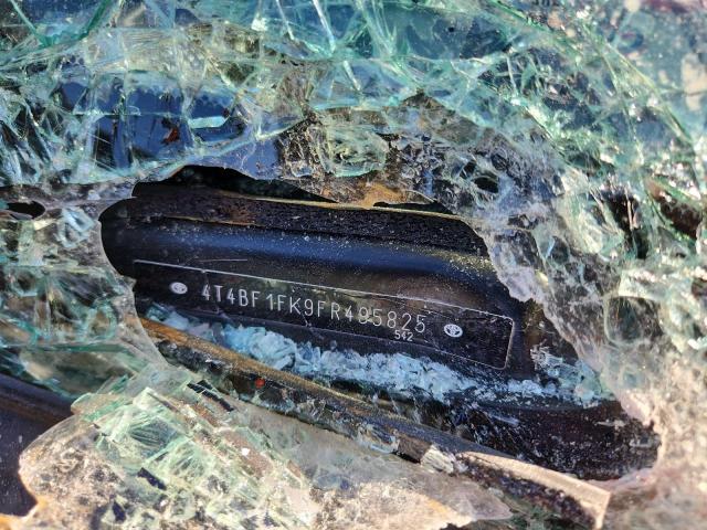 4T4BF1FK9FR495825 - 2015 TOYOTA CAMRY LE BLACK photo 12