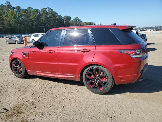 SALWV2EFXGA110281 - 2016 LAND ROVER RANGE ROVE AUTOBIOGRAPHY RED photo 2