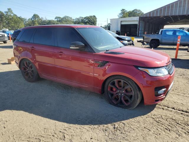 SALWV2EFXGA110281 - 2016 LAND ROVER RANGE ROVE AUTOBIOGRAPHY RED photo 4