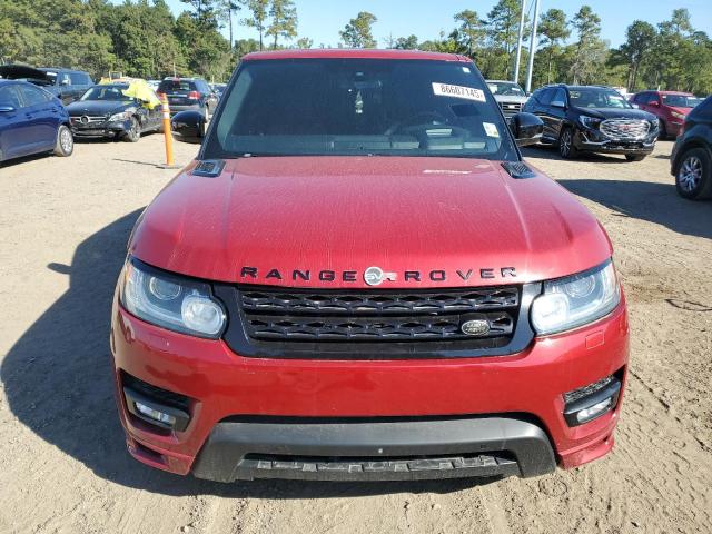 SALWV2EFXGA110281 - 2016 LAND ROVER RANGE ROVE AUTOBIOGRAPHY RED photo 5