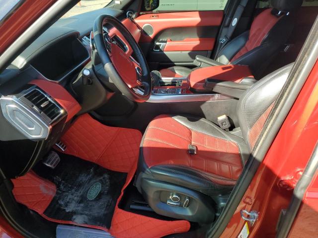 SALWV2EFXGA110281 - 2016 LAND ROVER RANGE ROVE AUTOBIOGRAPHY RED photo 7