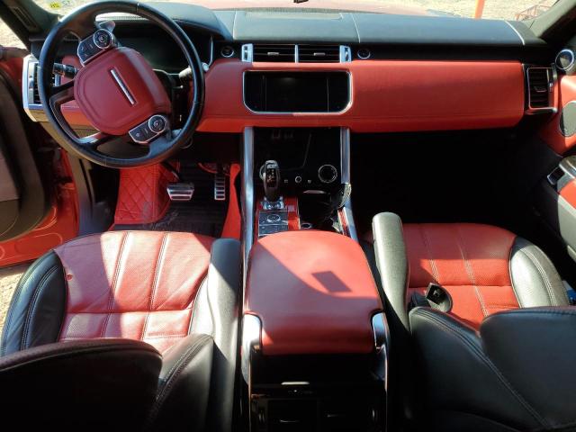 SALWV2EFXGA110281 - 2016 LAND ROVER RANGE ROVE AUTOBIOGRAPHY RED photo 8