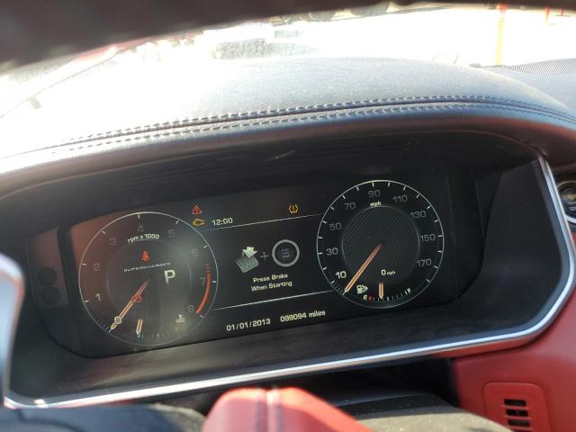 SALWV2EFXGA110281 - 2016 LAND ROVER RANGE ROVE AUTOBIOGRAPHY RED photo 9