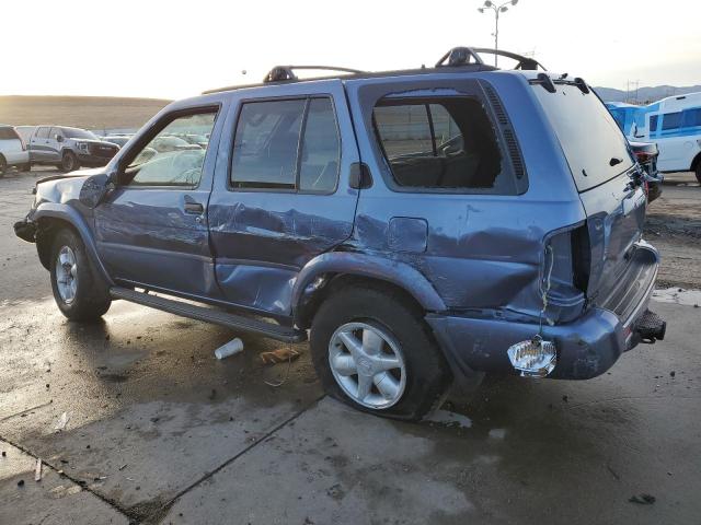 JN8DR07Y81W520629 - 2001 NISSAN PATHFINDER LE ლურჯი ფოტო 2