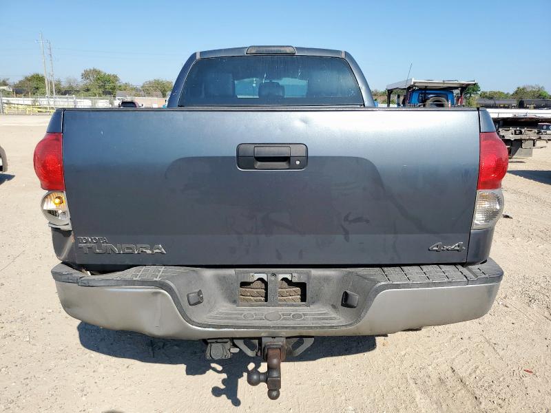 5TFBV54117X003467 - 2007 TOYOTA TUNDRA DOUBLE CAB SR5 BLUE photo 6