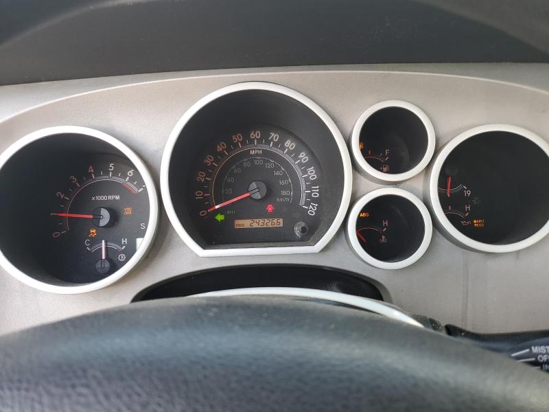 5TFBV54117X003467 - 2007 TOYOTA TUNDRA DOUBLE CAB SR5 BLUE photo 9