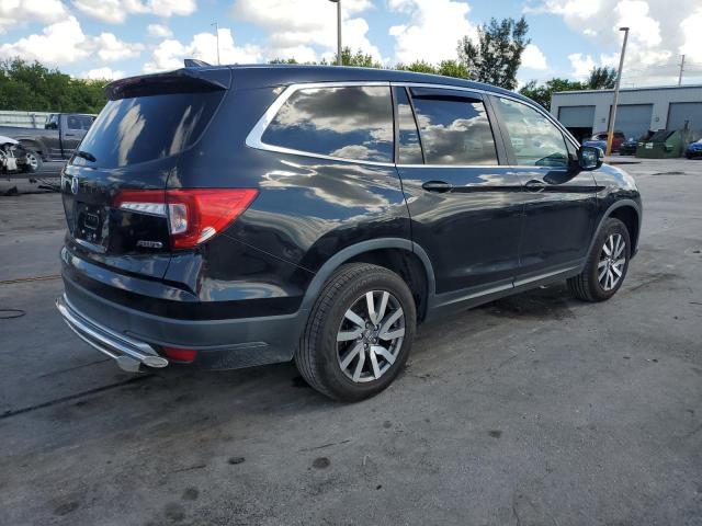 5FNYF6H58KB080351 - 2019 HONDA PILOT EXL GRAY photo 3