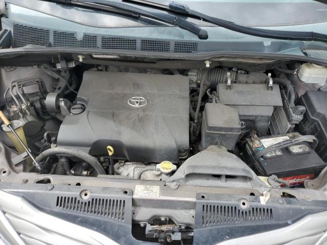 5TDYK3DC7DS389872 - 2013 TOYOTA SIENNA XLE BROWN photo 11