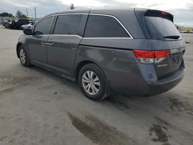 5FNRL5H62EB112442 - 2014 HONDA ODYSSEY EXL GRAY photo 2