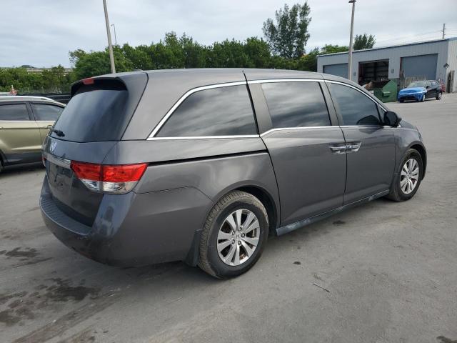 5FNRL5H62EB112442 - 2014 HONDA ODYSSEY EXL GRAY photo 3