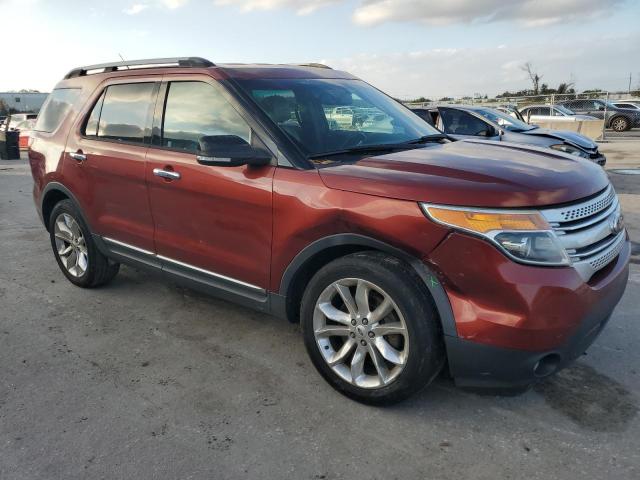 1FM5K7D82EGA67752 - 2014 FORD EXPLORER XLT RED photo 4