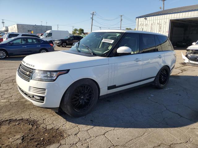 2016 LAND ROVER RANGE ROVE HSE, 