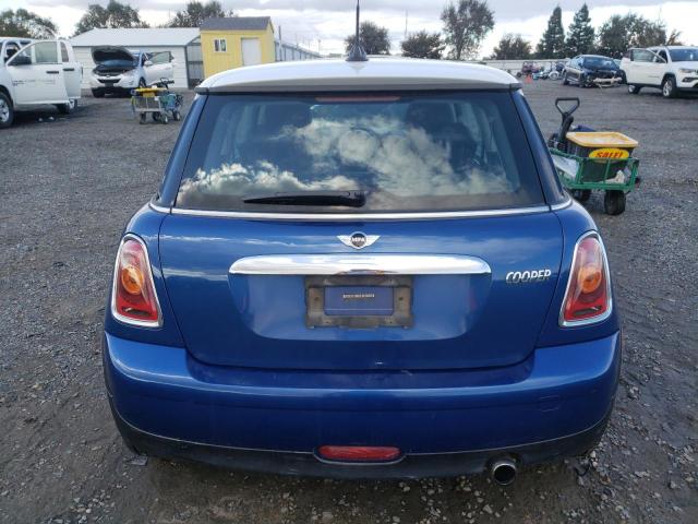 WMWMF33517TU63036 - 2007 MINI COOPER BLUE photo 6