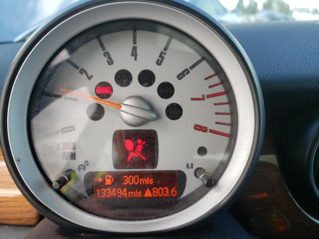 WMWMF33517TU63036 - 2007 MINI COOPER BLUE photo 9