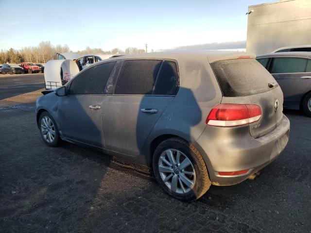 WVWCA7AJ4DW055953 - 2013 VOLKSWAGEN GOLF GRAY photo 2