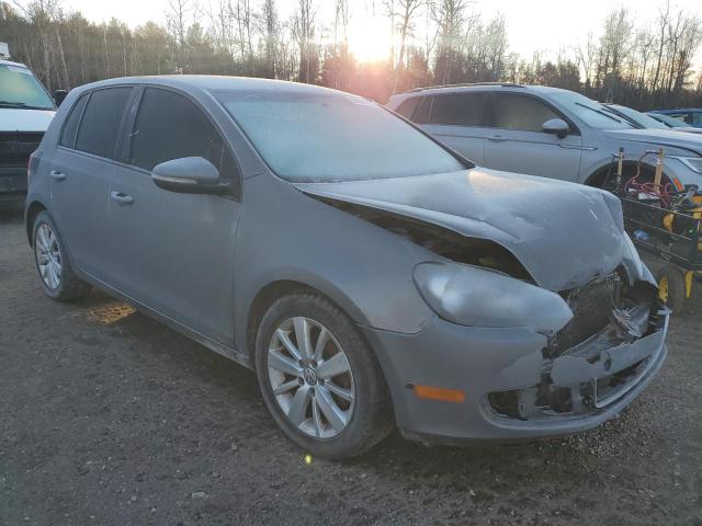 WVWCA7AJ4DW055953 - 2013 VOLKSWAGEN GOLF GRAY photo 4