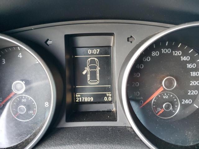 WVWCA7AJ4DW055953 - 2013 VOLKSWAGEN GOLF GRAY photo 9