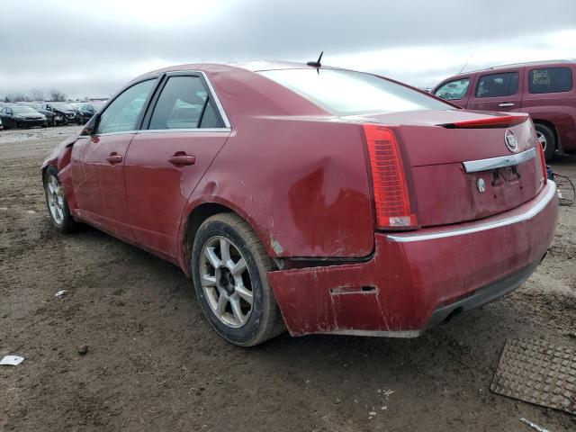 1G6DG577480182023 - 2008 CADILLAC CTS RED photo 2