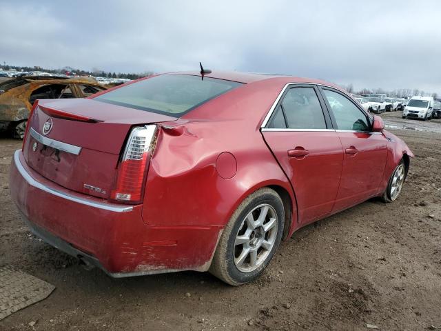 1G6DG577480182023 - 2008 CADILLAC CTS RED photo 3
