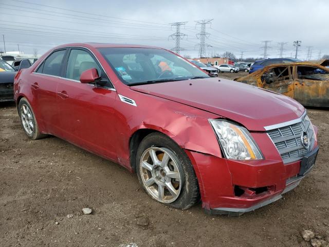 1G6DG577480182023 - 2008 CADILLAC CTS RED photo 4